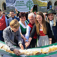 Die Steirische Apfelstraße beim Steiermarkfrühling in Wien